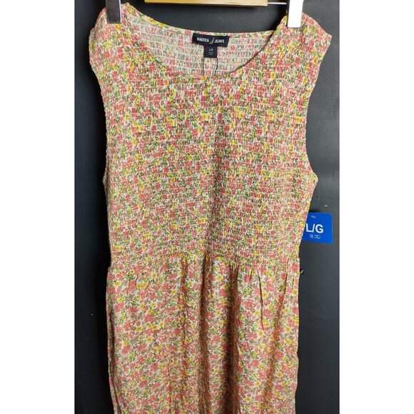 Nautica Women’s Floral Maxi Dress Large 100% Viscose Boho Summer Vacation - Picture 6 of 9